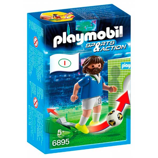 Jugador Futbol Italia Playmobil - Imagen 1
