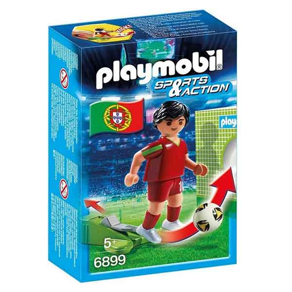 Jugador Futbol Portugal Playmobil - Imagen 1