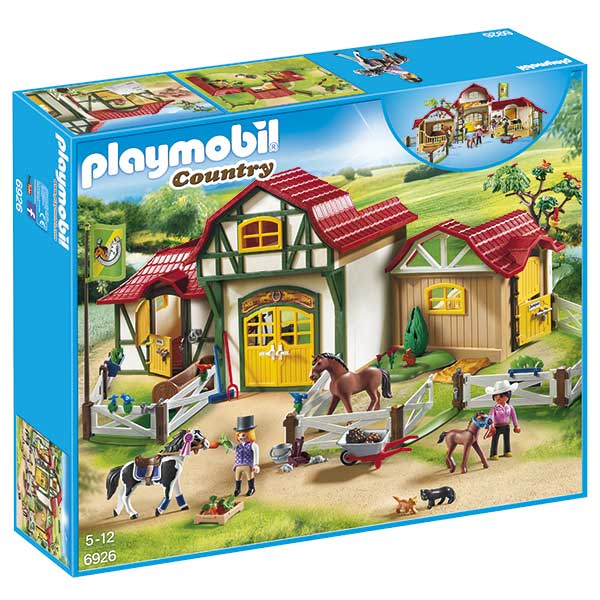 Playmobil 6926 Country Fazenda De Cavalos - Imagem 1