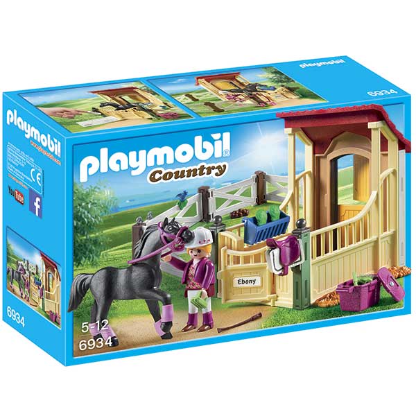 Caballo Árabe con Establo Playmobil - Imagen 1