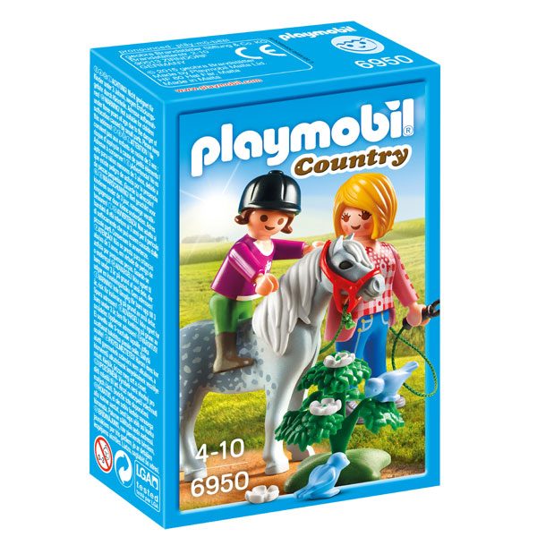 Passeig amb Poni Playmobil - Imatge 1