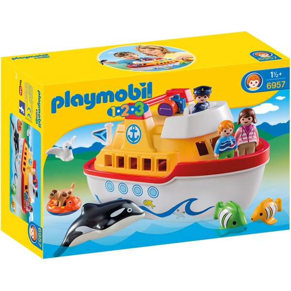 Vaixell Maleti Playmobil 1.2.3 - Imatge 1