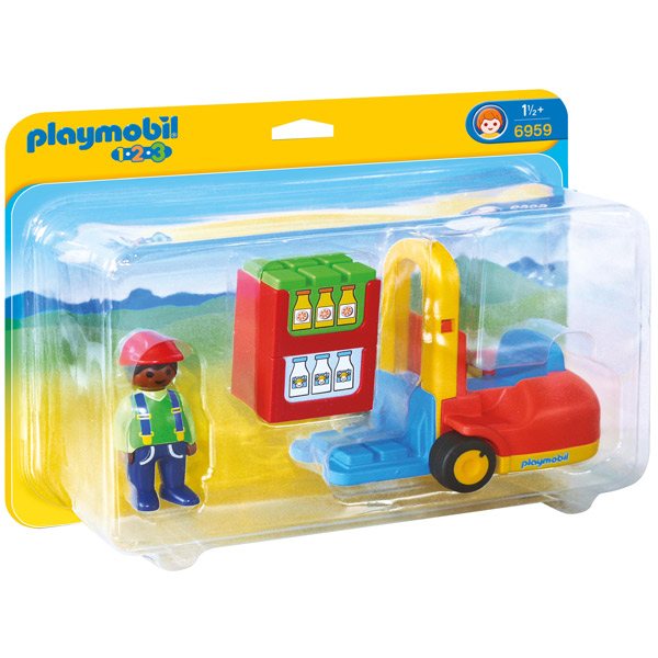 Carretilla Elevadora Playmobil 1.2.3 - Imatge 1