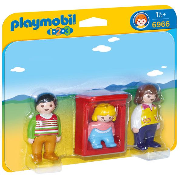 Padres con Bebé Playmobil 1.2.3 - Imagen 1