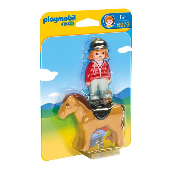 Genet amb Cavall Playmobil 1.2.3 - Imatge 1