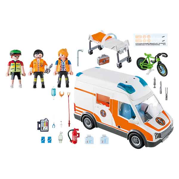 Playmobil 70049 Ambulância com Luzes - Imagem 1