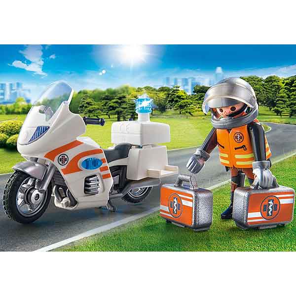 Playmobil 70051 Motocicleta de emergência - Imagem 2