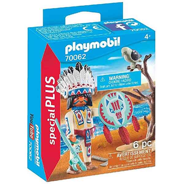 Playmobil 70062 Chefe nativo americano - Imagem 1