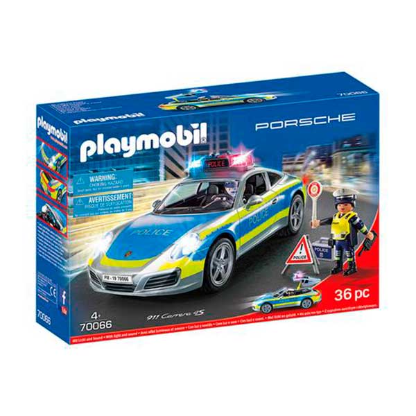 Playmobil 70066 Porsche 911 Carrera 4S Policía