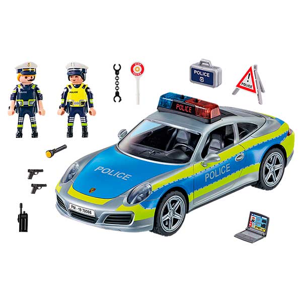 Playmobil 70066 Polícia Porsche 911 Carrera 4S - Imagem 3