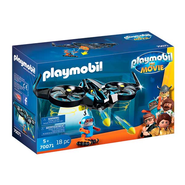 Robotitron con Dron Playmobil The Movie - Imagen 1