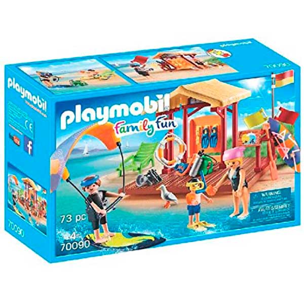 Playmobil 70090 Aula de esportes aquáticos - Imagem 1