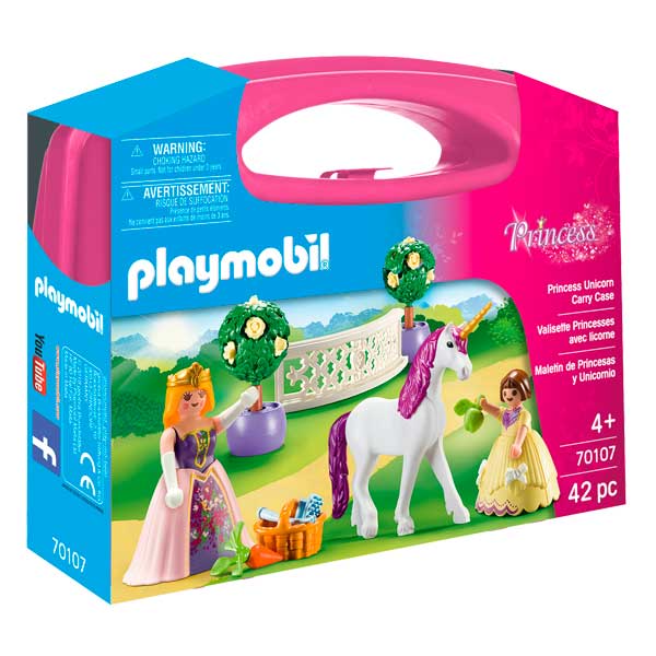 Maletí Princesa i Unicorn Playmobil Princess - Imatge 1
