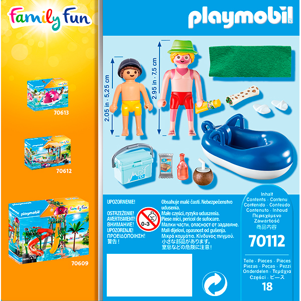 Playmobil 70112 Nadador con Flotador - Imagen 3