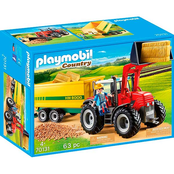 Playmobil 70131 Tractor amb Remolc Playmobil - Imatge 1