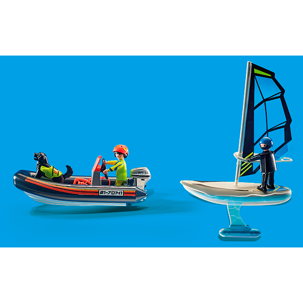 Playmobil 70141 Rescate Marítimo: Rescate Polar con Bote - Imagen 6