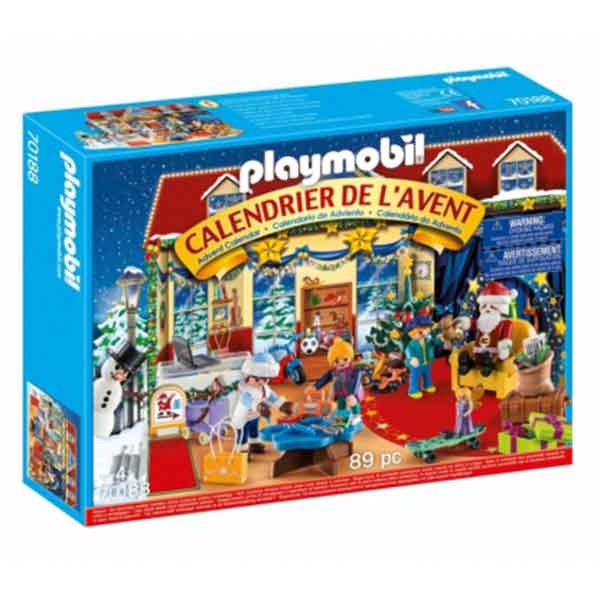 Playmobil 70188 Calendário do Advento de Natal na loja de brinquedos - Imagem 1