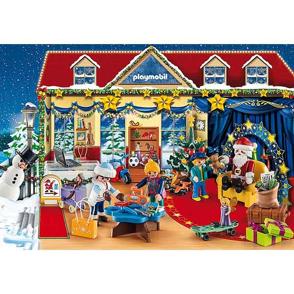 Playmobil 70188 Calendário do Advento de Natal na loja de brinquedos - Imagem 2