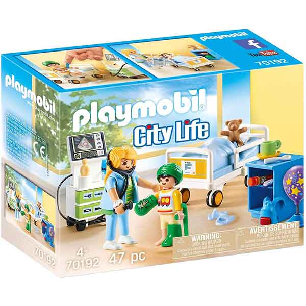 Playmobil 70192 Sala Hospital Infantil