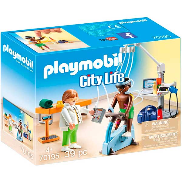 Playmobil 70195 Fisioterapeuta - Imagem 1