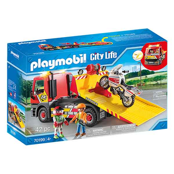 Playmobil Grúa Remolque - Imagen 1