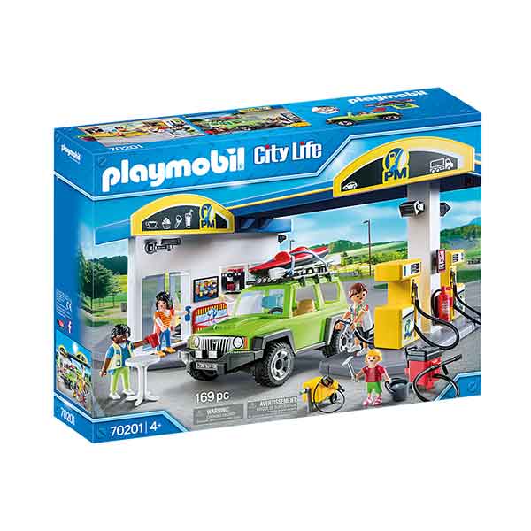 Playmobil 70201 City Life Posto De Gasolina - Imagem 1