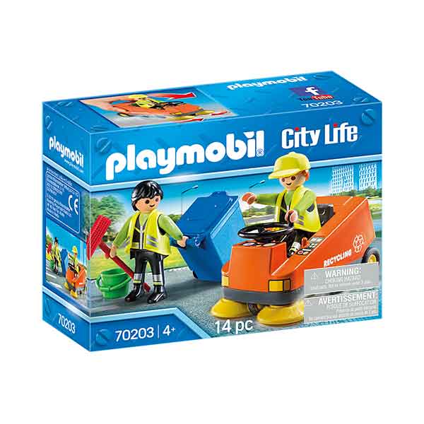 Playmobil 70203 City Life Veículo De Limpeza - Imagem 1