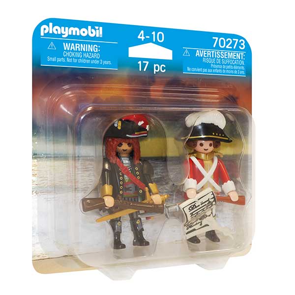 Playmobil 70273 Pirata y Soldado - Imagen 1