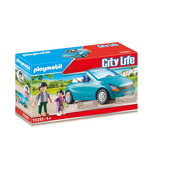 Playmobil 70285 Familia con Coche - Imagen 1