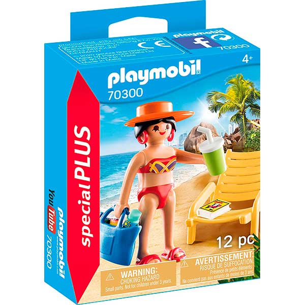 Playmobil 70300 Turista con Hamaca - Imagen 1