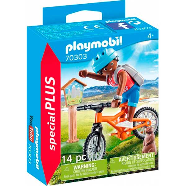Ciclista de Muntanya Playmobil - Imatge 1