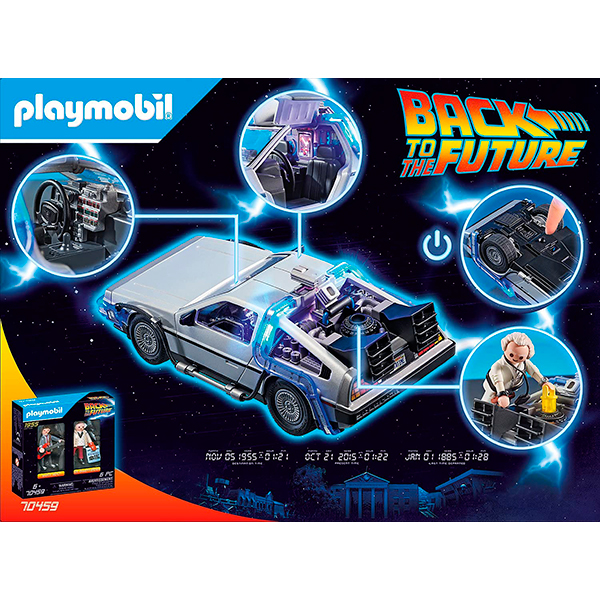Playmobil Back to the Future 70317 DeLorean - Imagem 1