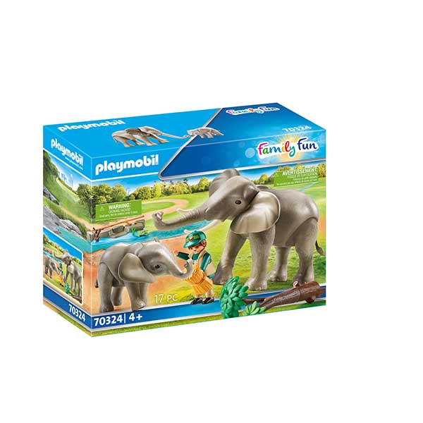 Playmobil 70324 Recinto para elefantes ao ar livre - Imagem 1