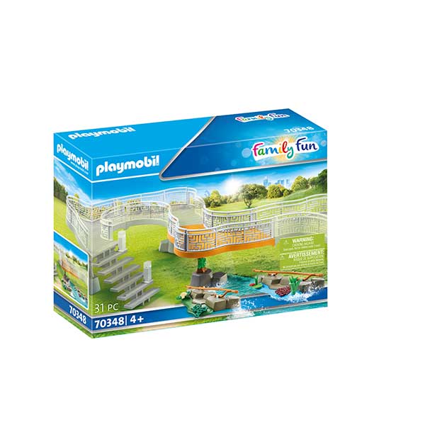 Playmobil Family Fun 70348 Extensión Plataforma de Observación Zoo - Imagen 1