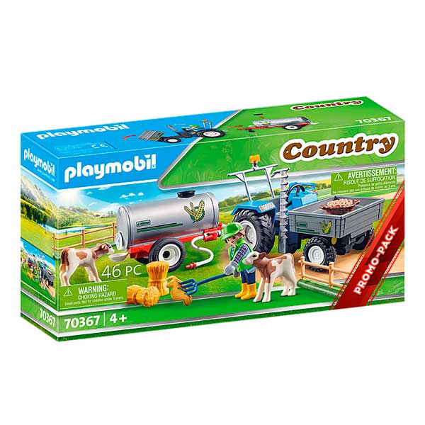 Playmobil 70367 Tractor de Carga con Tanque - Imagen 1