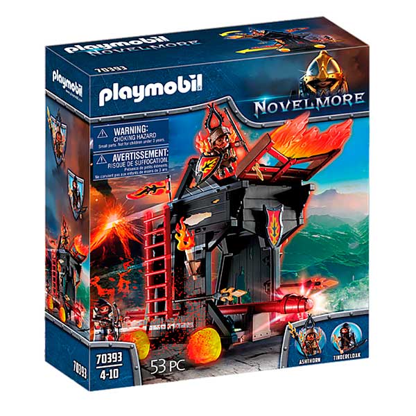 Playmobil 70393 Ariete de Fuego de los Bandidos de Burnham - Imagen 1