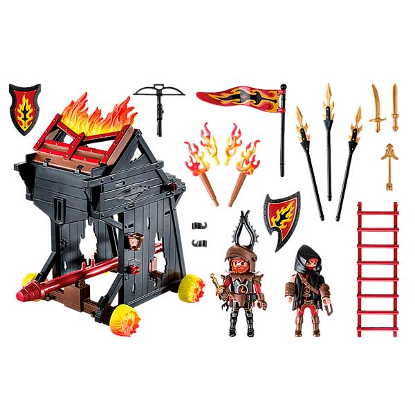 Playmobil 70393 Ariete de Fuego de los Bandidos de Burnham - Imagen 1