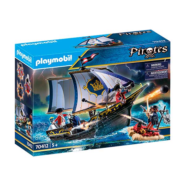 Playmobil Vaixell Pirata Carabela - Imatge 1