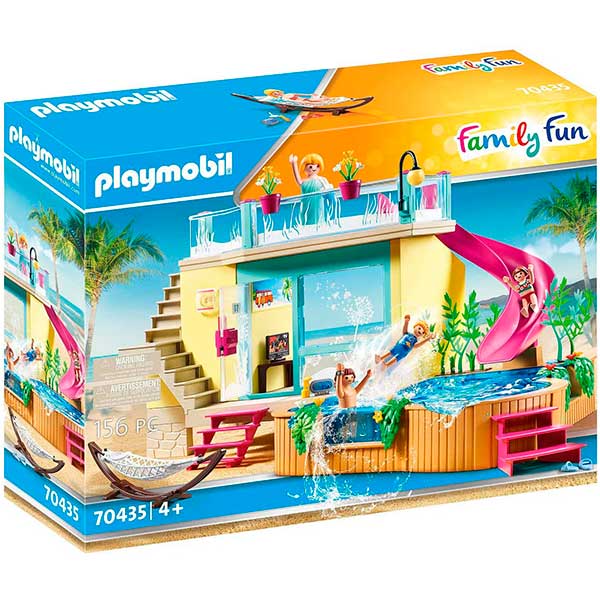 Playmobil 70435 Bungalow com Piscina - Imagem 1