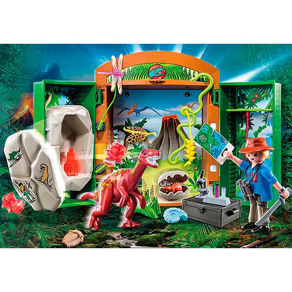 Playmobil 70507: Cofre Investidador Dino - Imatge 1