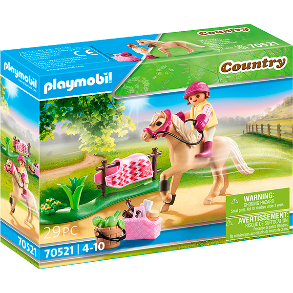 Playmobil 70521 Pónei colecionável - Pónei de equitação alemão - Imagem 1
