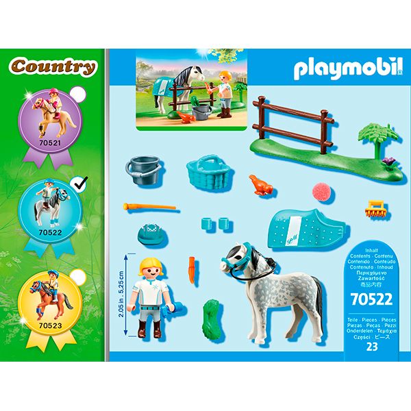 Playmobil 70522 Poni coleccionable - Clásico - Imagen 3