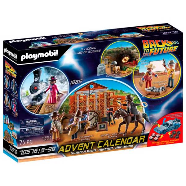 Playmobil 70576 Calendari de Adviento Back to the Futur - Imagen 1