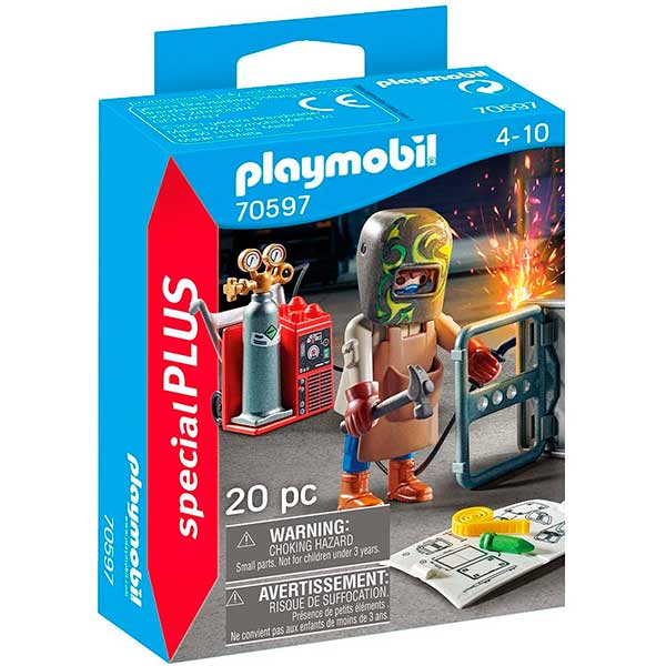 Playmobil 70597 Soldador con equipo - Imagen 1