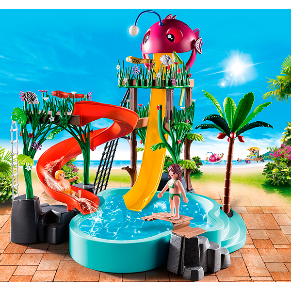 Playmobil 70609 Parque Aquático com Escorrega - Imagem 2