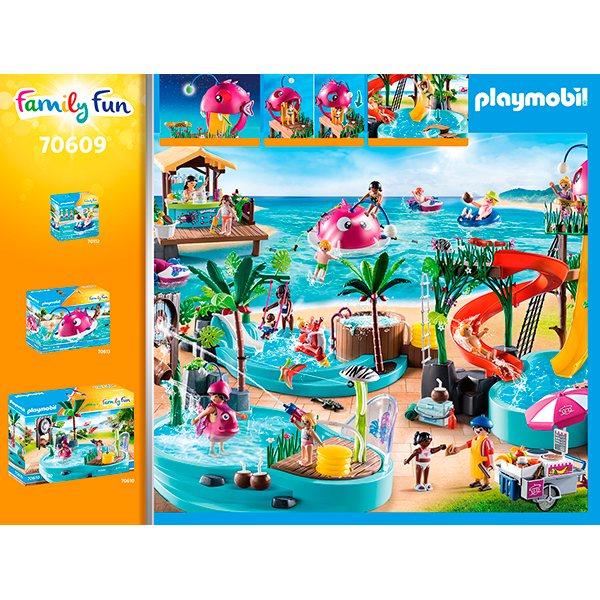 Playmobil 70609 Parque Aquático com Escorrega - Imagem 3