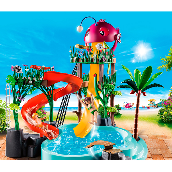 Playmobil 70609 Parque Aquático com Escorrega - Imagem 4