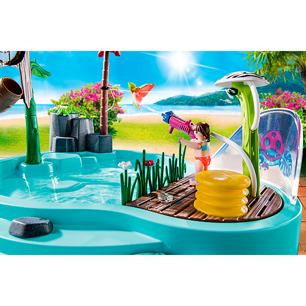 Playmobil 70610 Piscina Divertida con rociador de agua - Imagen 4