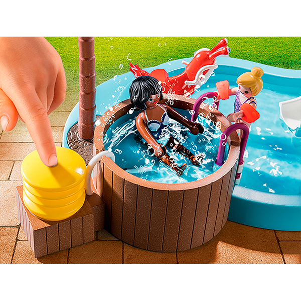 Playmobil 70611 Piscina Infantil con bañera hidromasaje - Imatge 4