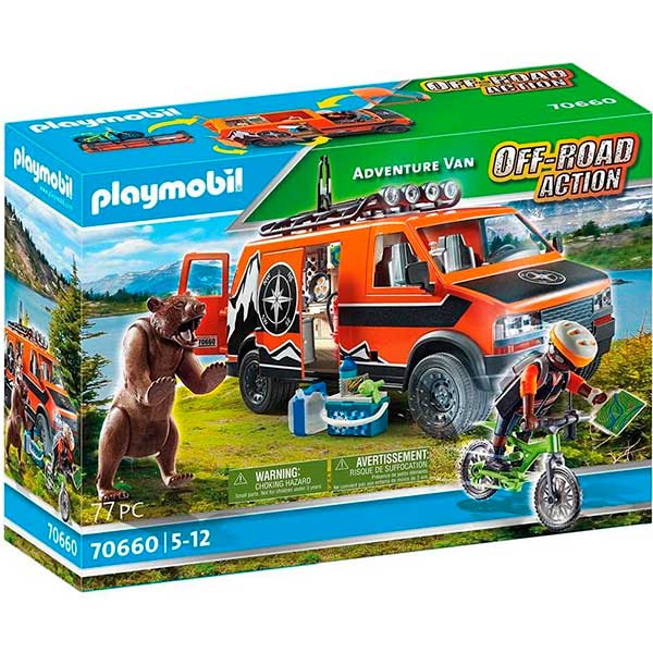 Playmobil 70660: Furgoneta Aventura - Imagen 1